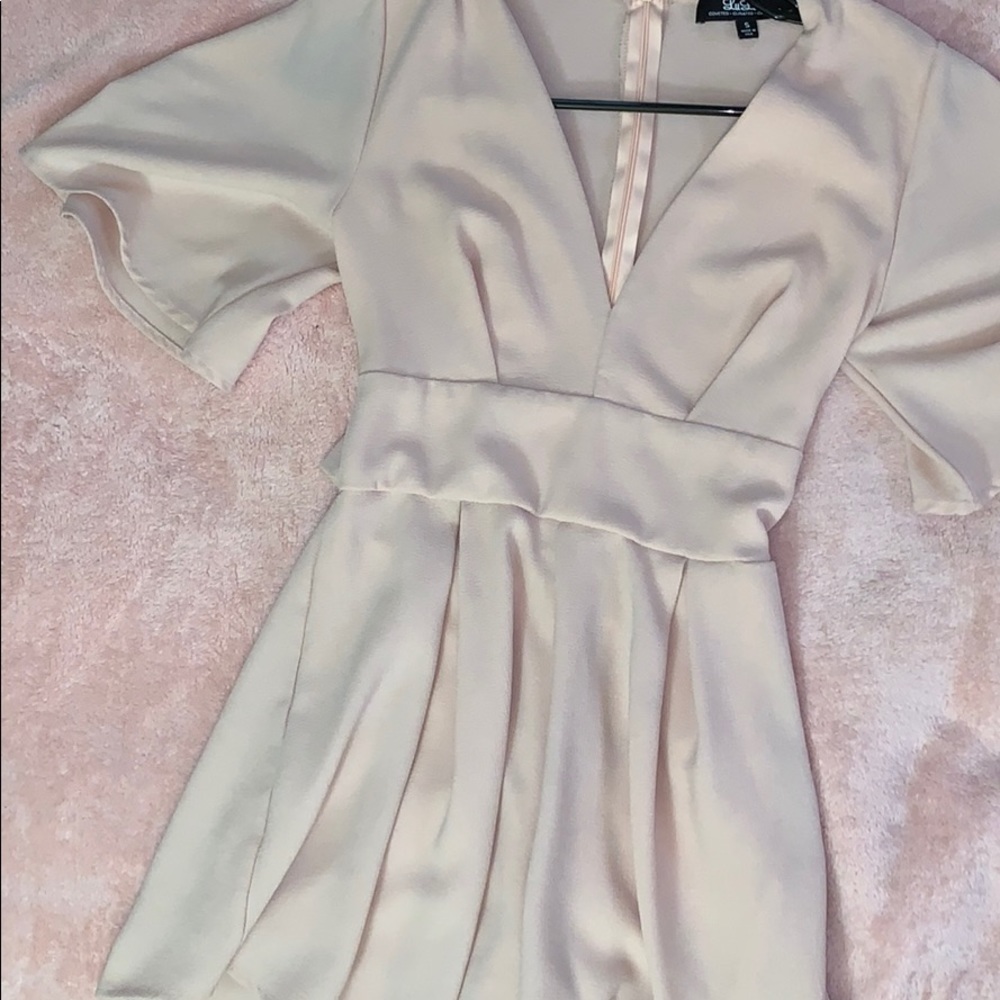 LULU’s Baby Pink Romper